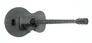 Gibson L1, modelo de 1912, mostra um corpo de tamanho pequeno em relação aos modelos posteriores. Fonte: A História da Guitarra - Parte 1: do Alaúde ao Violão  
